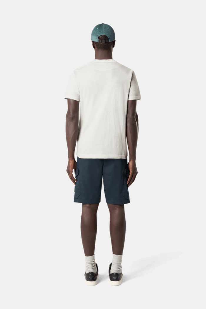 Tee-Shirt Écusson Compass Gris Perle