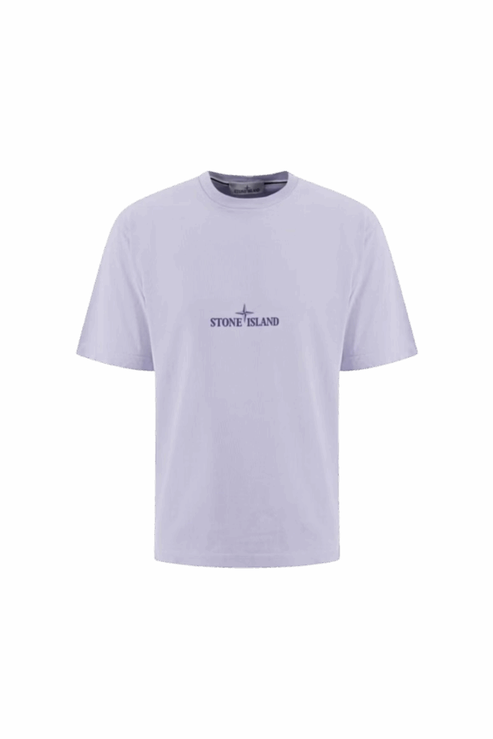 Tee-Shirt "Construction Lines" Lilas