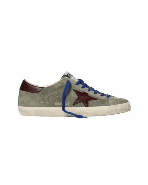 Sneakers Super-Star Vert Marron