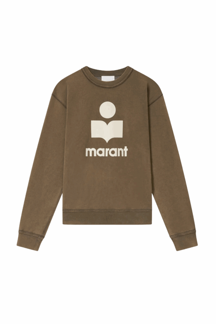 Sweat Mikoy Bronze Logo Écru