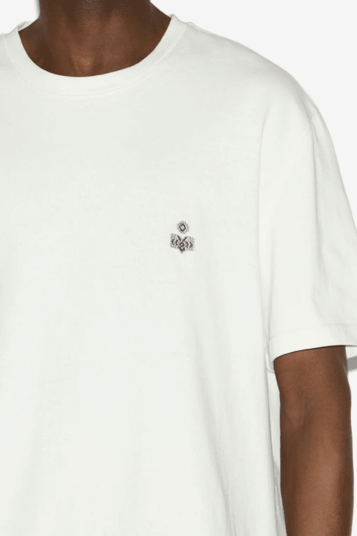 Tee-Shirt Hugo Craie Logo Brodé