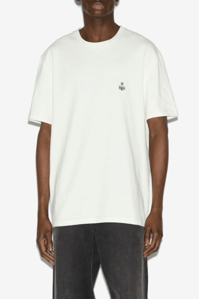 Tee-Shirt Hugo Craie Logo Brodé