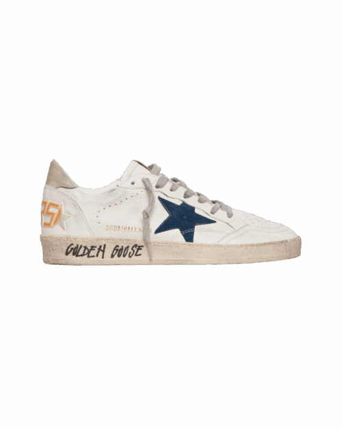 Sneakers Ballstar Blanc Bleu Gris