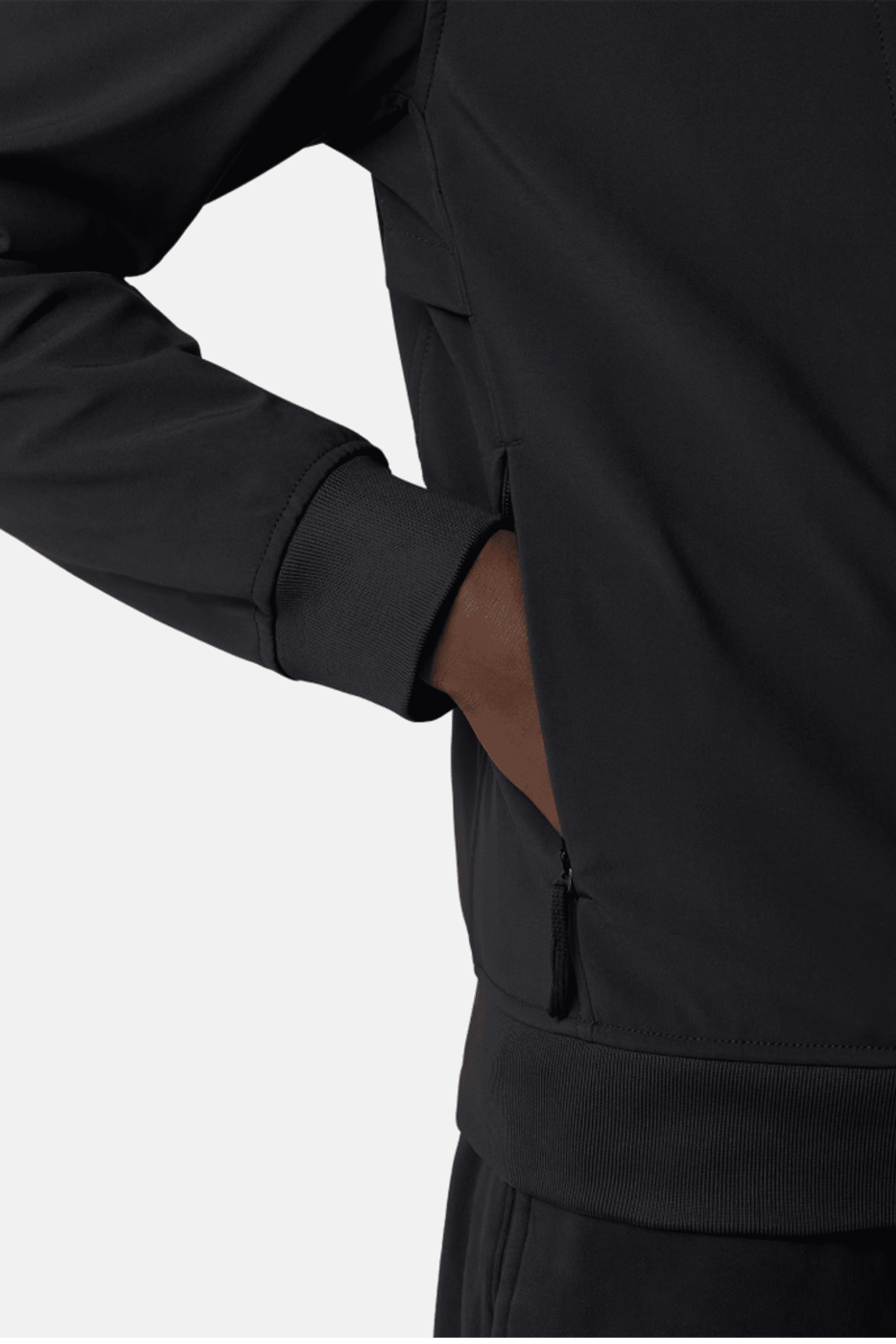 Blouson Léger Capuche Noir