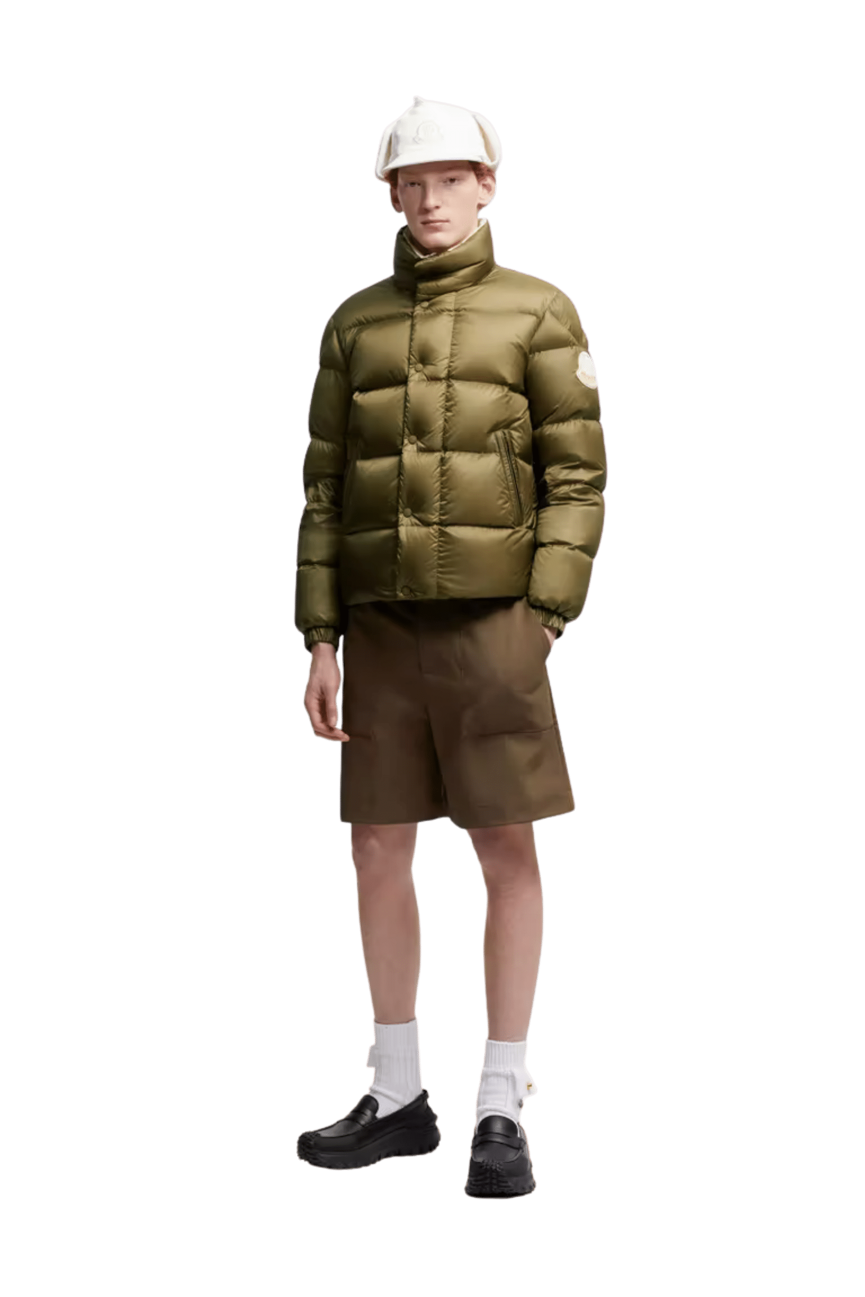 Doudoune Courte Tripiti Vert Foncé