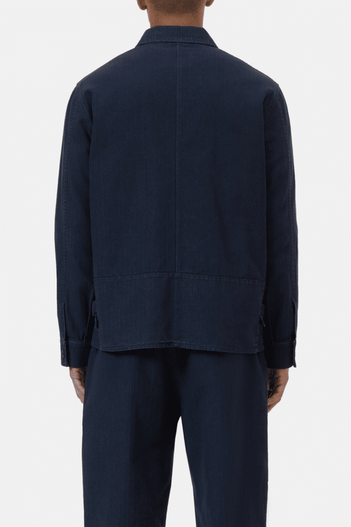 Chemise Coton Bleu Foncé