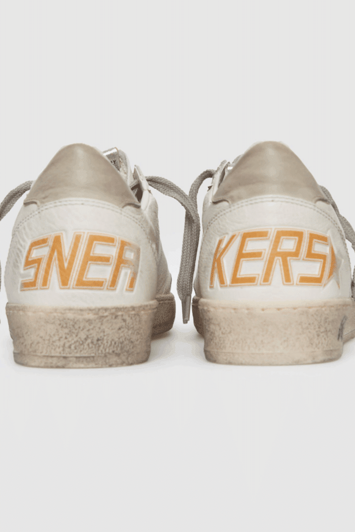 Sneakers Ballstar Blanc Bleu Gris