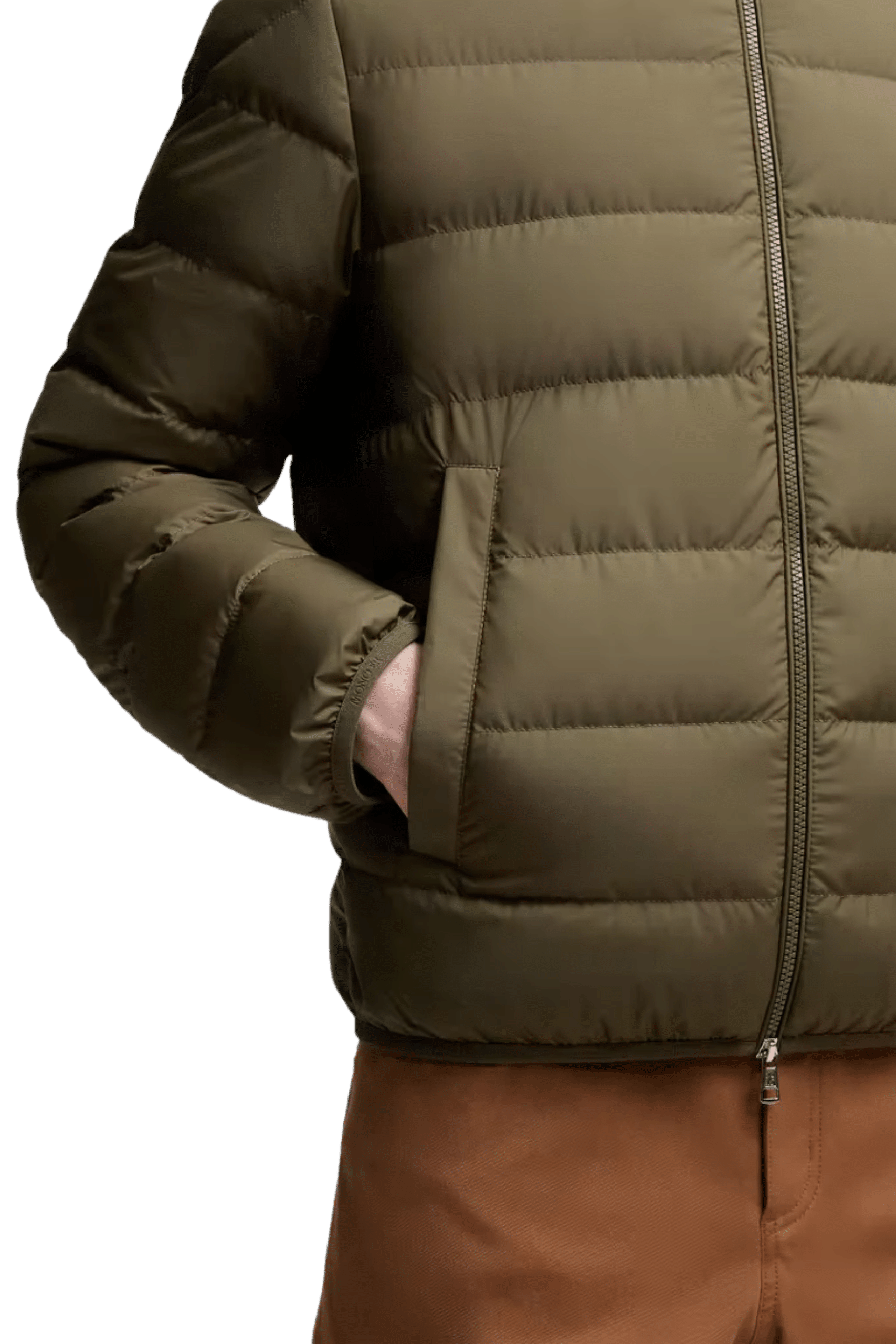 Doudoune Courte Baudinet Vert Olive