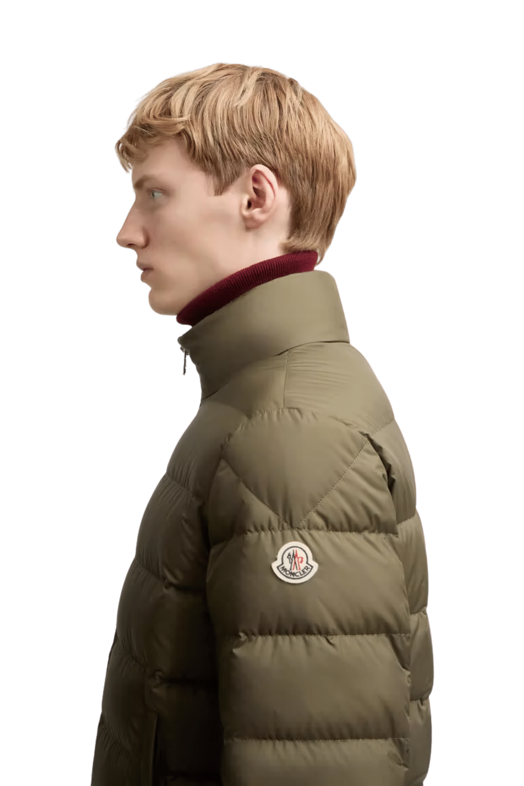 Doudoune Courte Baudinet Vert Olive