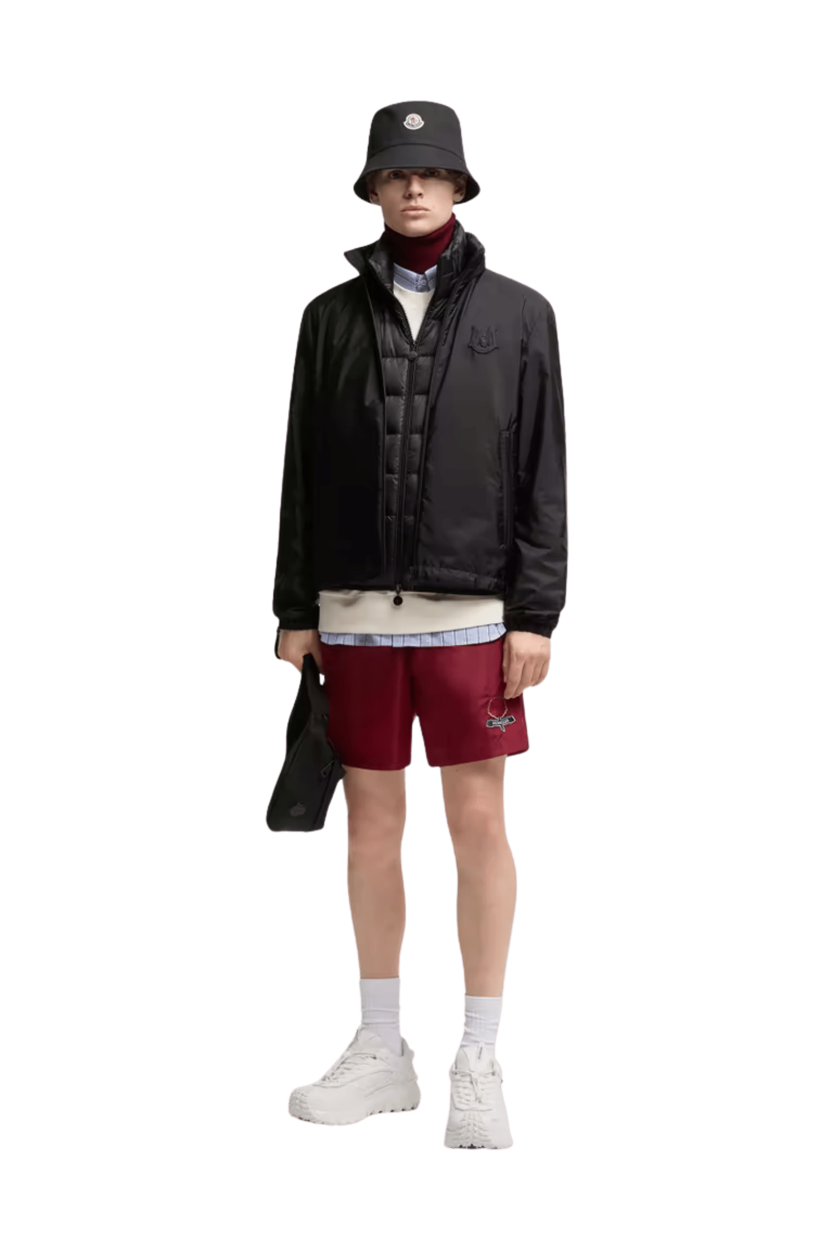 Veste Ouge Nylon Technique Noir