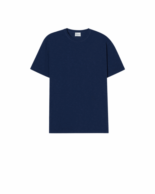 Tee-Shirt Coton Biologique Bleu Encre
