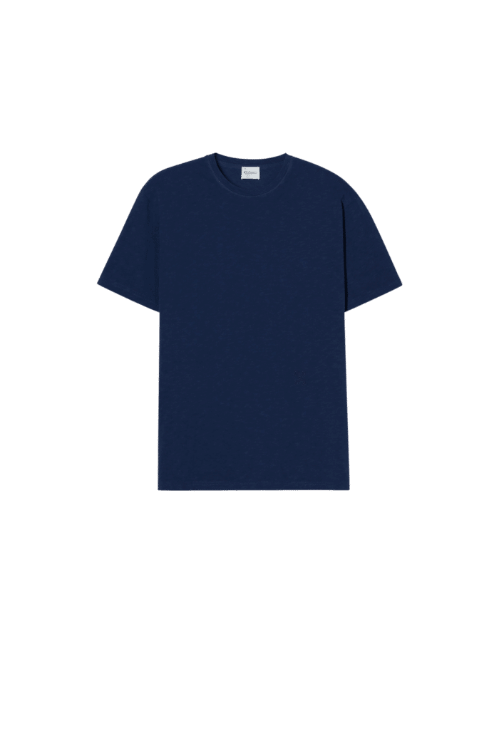 Tee-Shirt Coton Biologique Bleu Encre