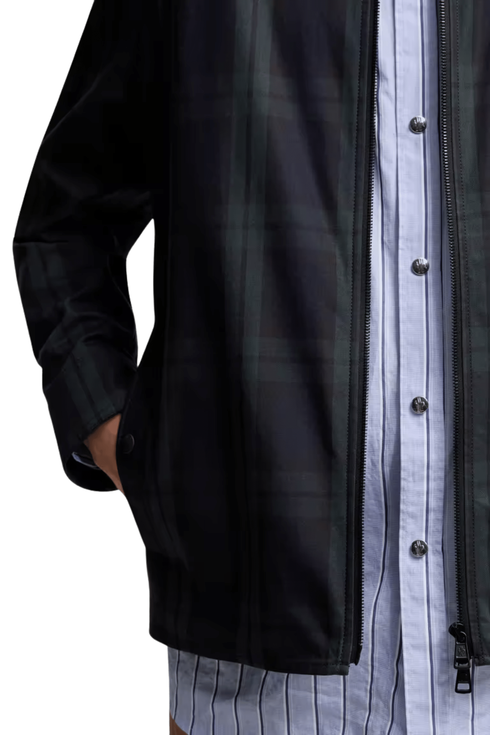 Chemise Gabardine Coton Carreaux