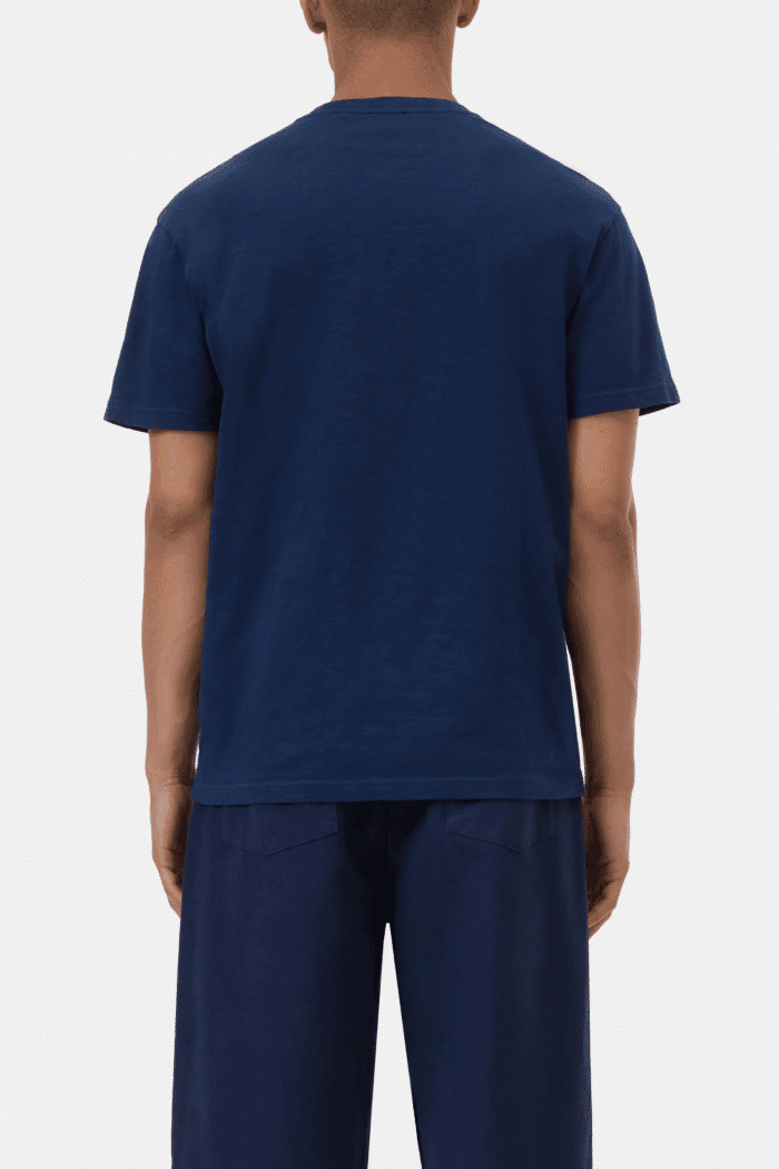 Tee-Shirt Coton Biologique Bleu Encre