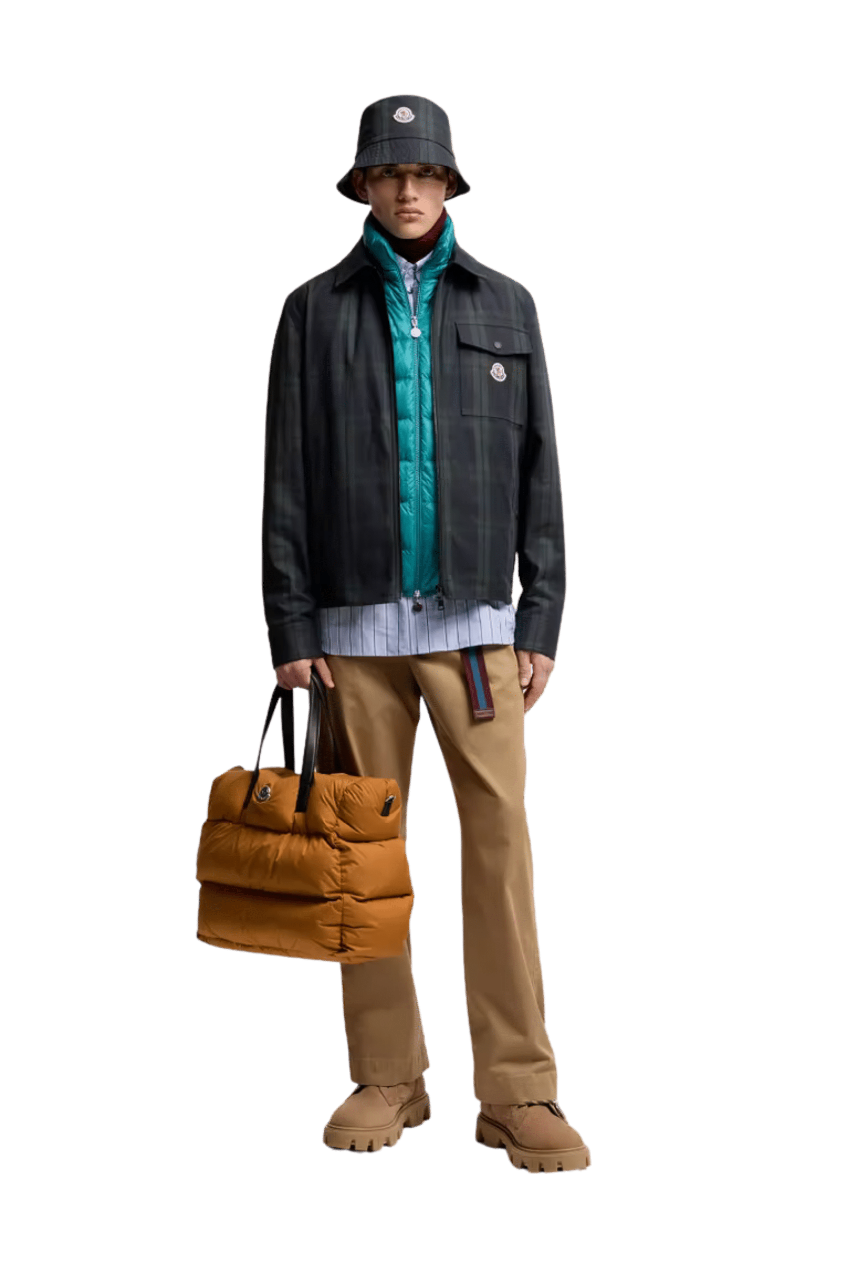 Chemise Gabardine Coton Carreaux