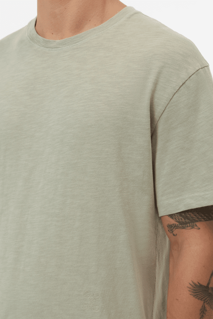 Tee-Shirt Coton Biologique Vert Lichen