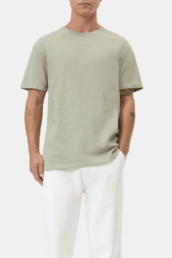 Tee-Shirt Coton Biologique Vert Lichen