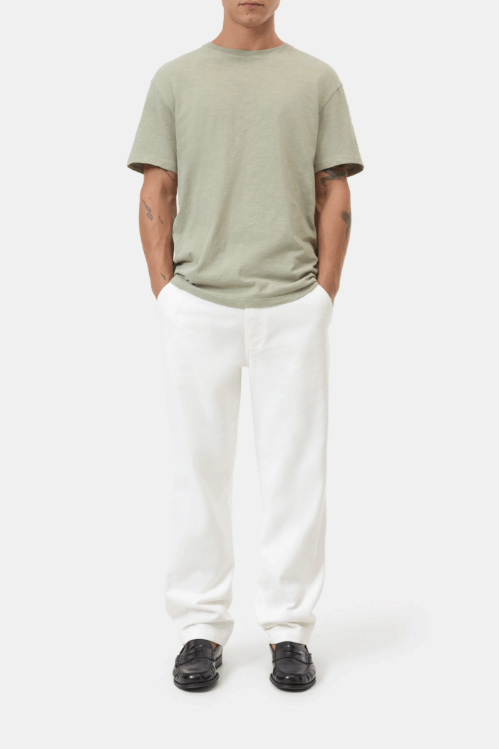 Tee-Shirt Coton Biologique Vert Lichen