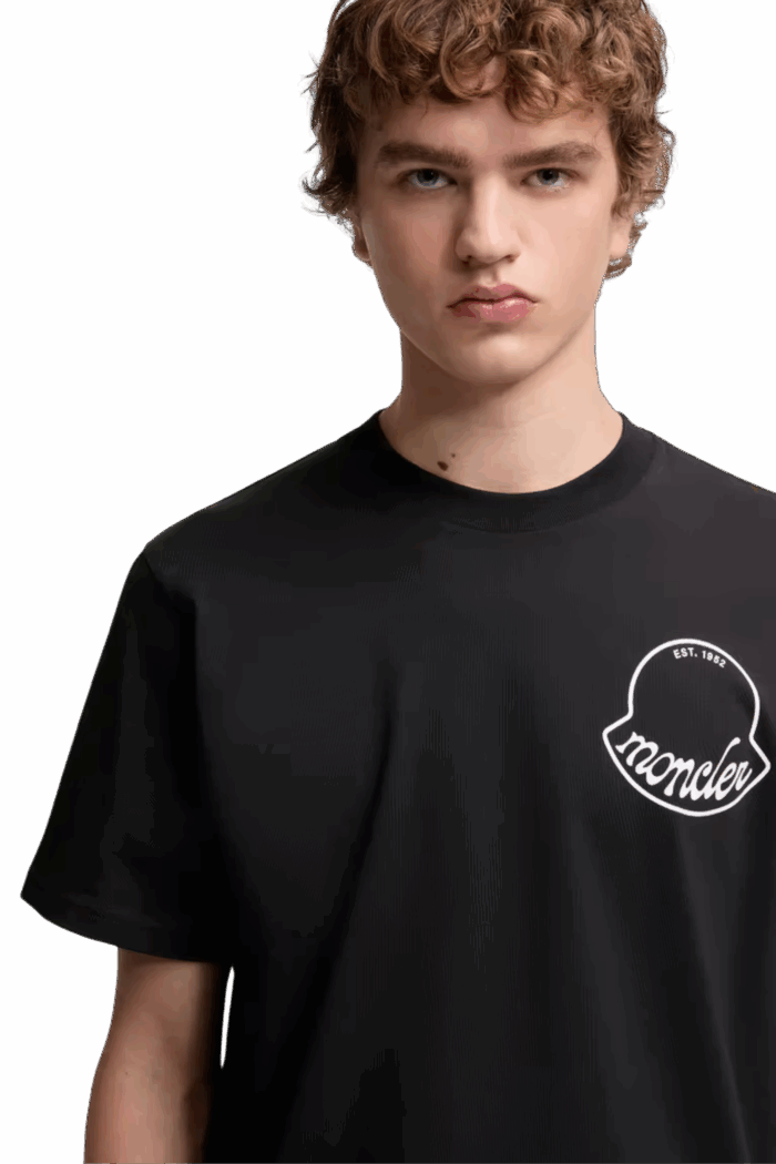 Tee-Shirt Noir Logo Blanc