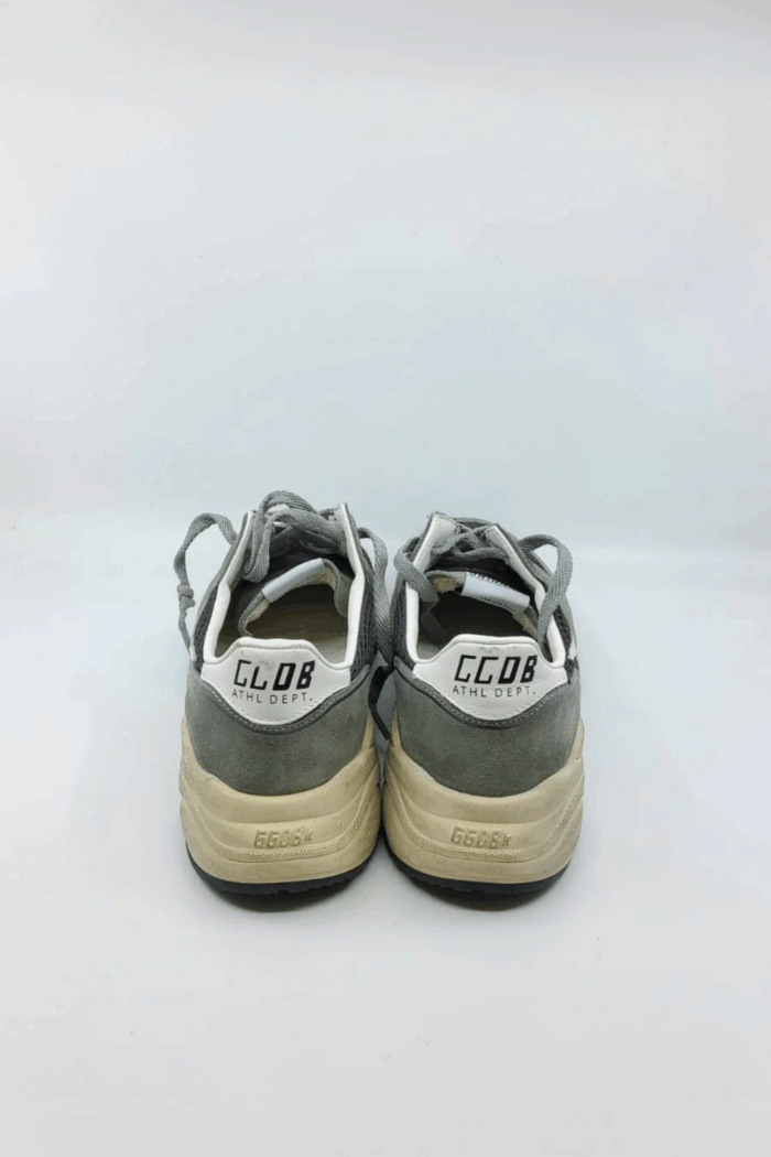 Sneakers Running Sole Vert Gris Blanc