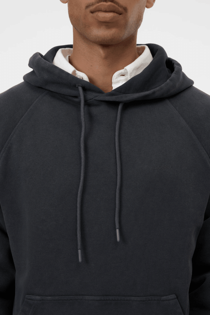 Sweat Capuche Coton Noir