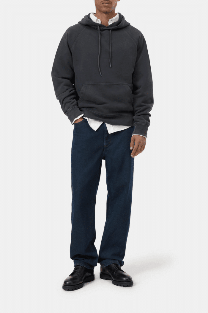 Sweat Capuche Coton Noir
