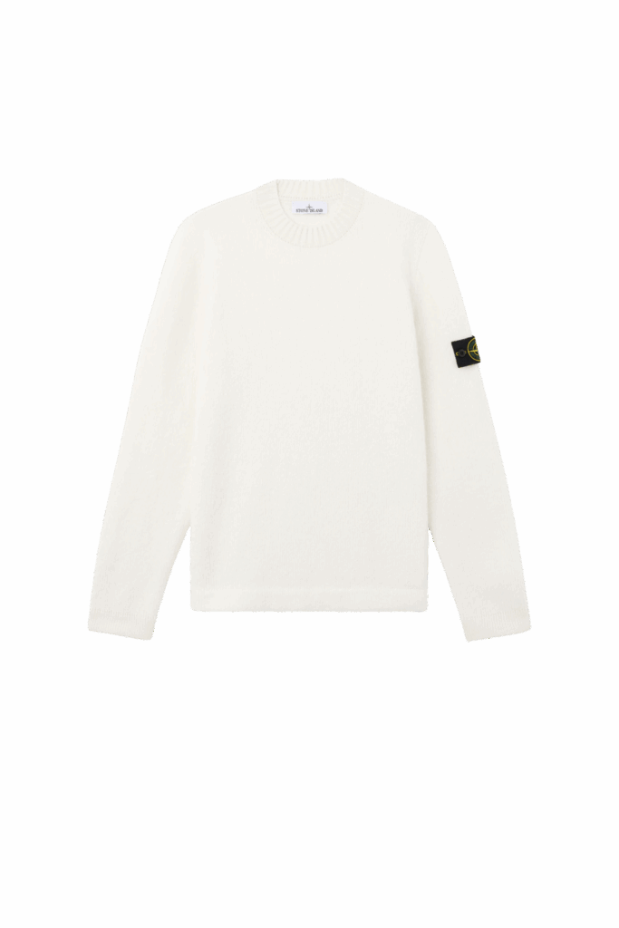 Pull Laine Nylon Ivoire