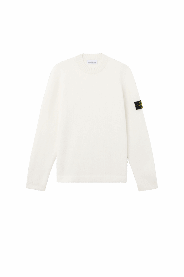 Pull Laine Nylon Ivoire