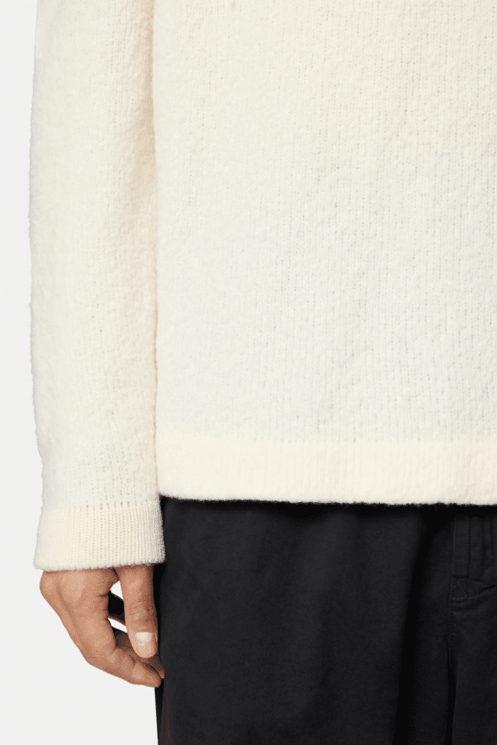 Pull Laine Nylon Ivoire