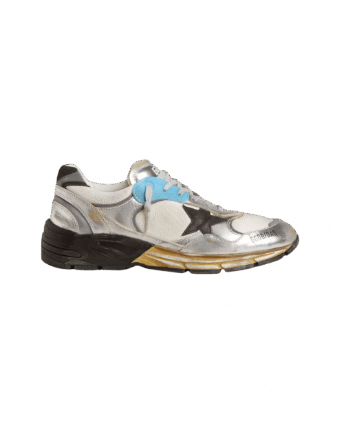 Sneakers Running Dad Argent Gris