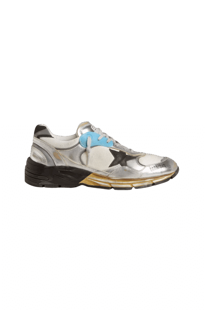 Sneakers Running Dad Argent Gris