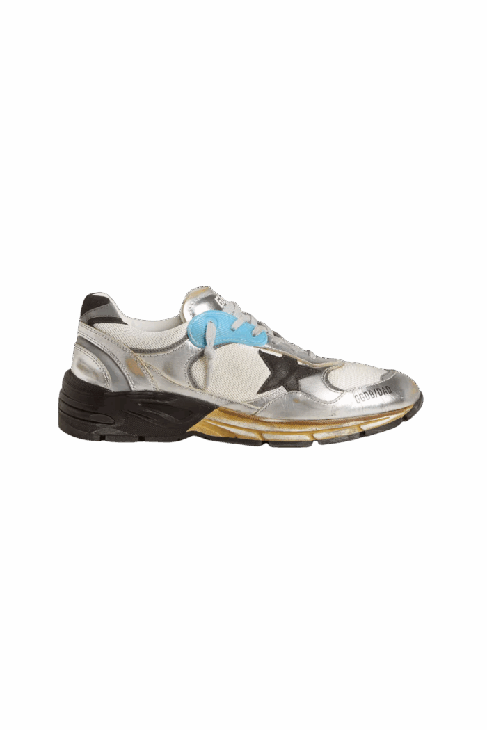 Sneakers Running Dad Argent Gris