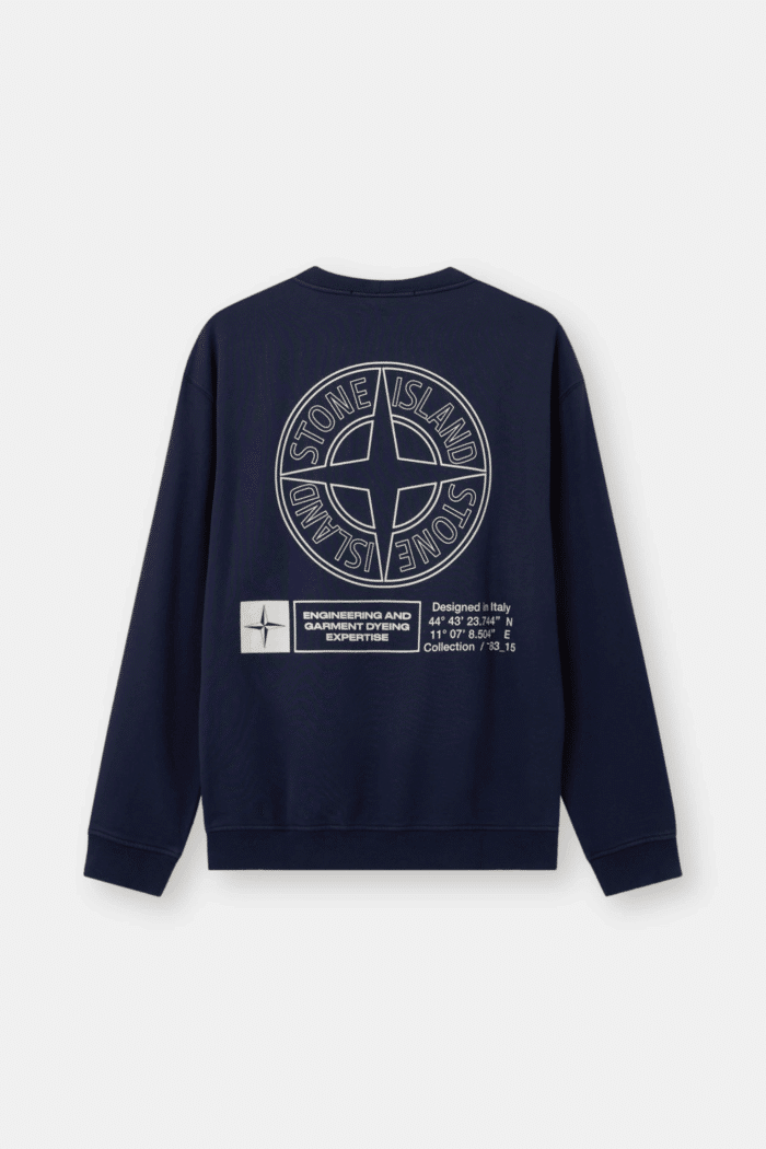Sweat Oversize Coton Marine