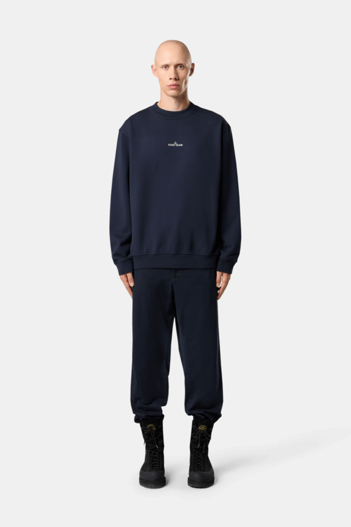 Sweat Oversize Coton Marine