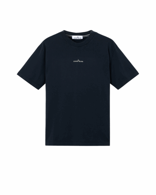 Tee-Shirt Logo Coton Marine