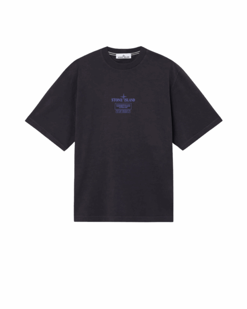 Tee-Shirt Logo Coton Marine
