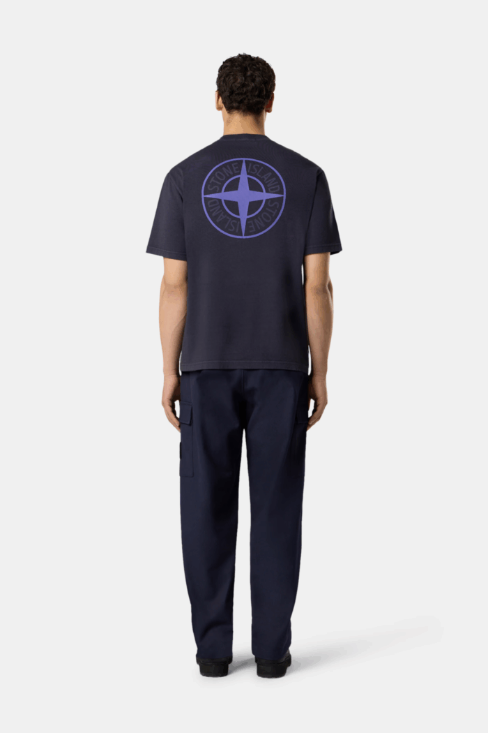 Tee-Shirt Logo Coton Marine