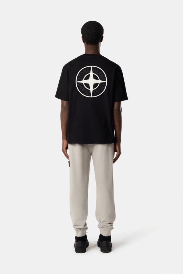Tee-Shirt Logo Coton Noir