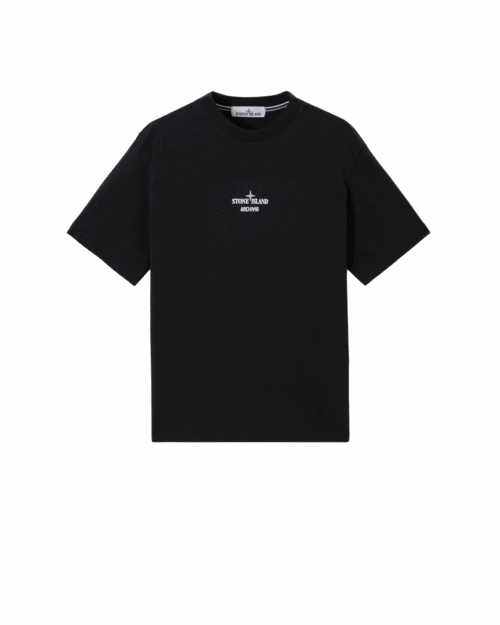 Tee-Shirt Logo Coton Noir
