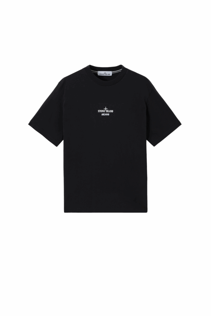 Tee-Shirt Logo Coton Noir