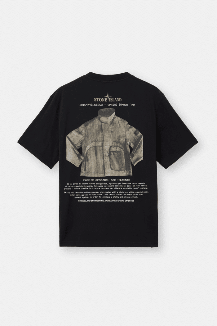 Tee-Shirt Logo Coton Noir