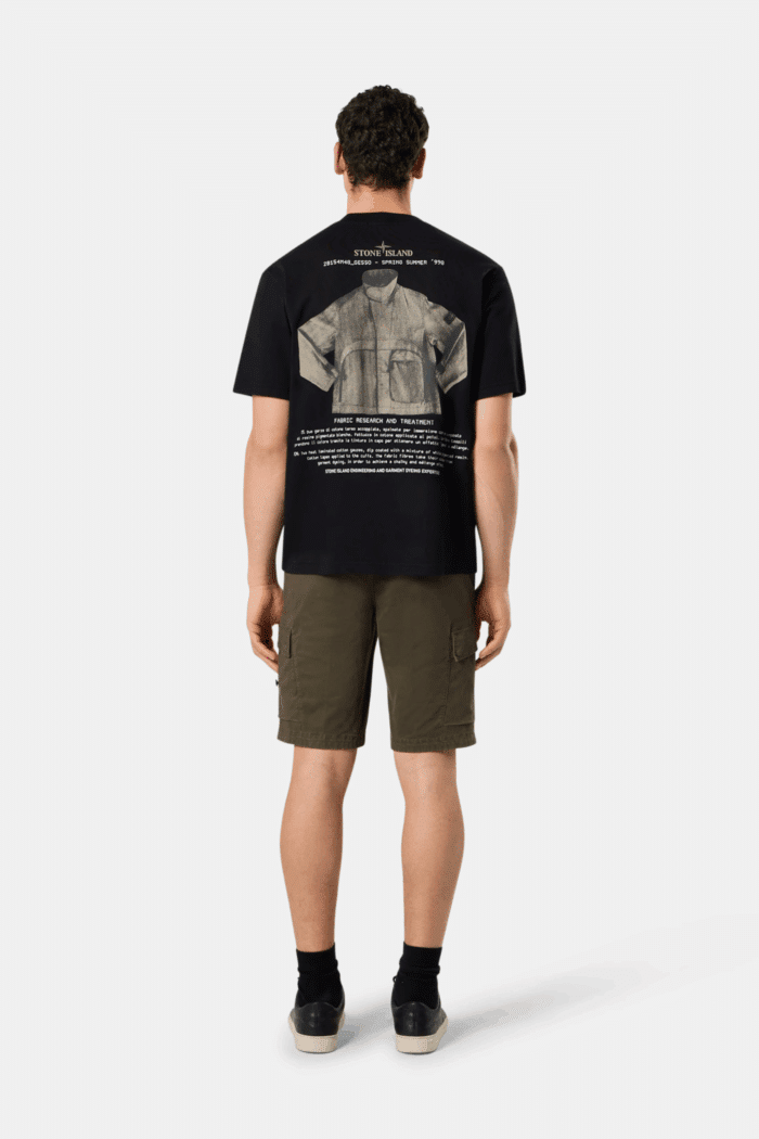 Tee-Shirt Logo Coton Noir