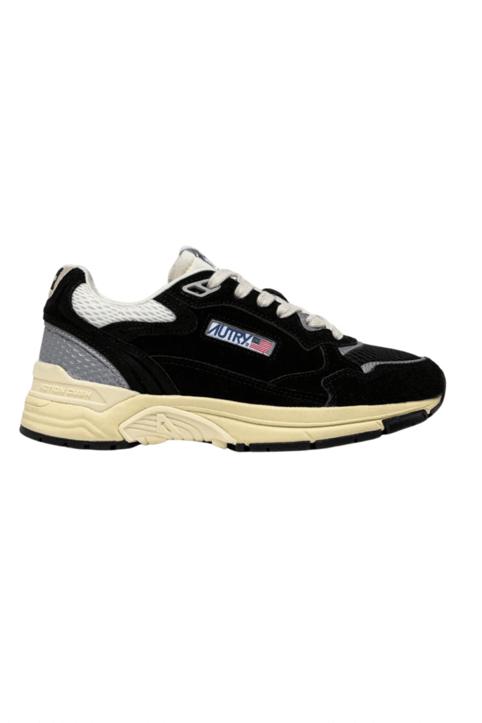 Sneakers Hyperway Noir et Argent