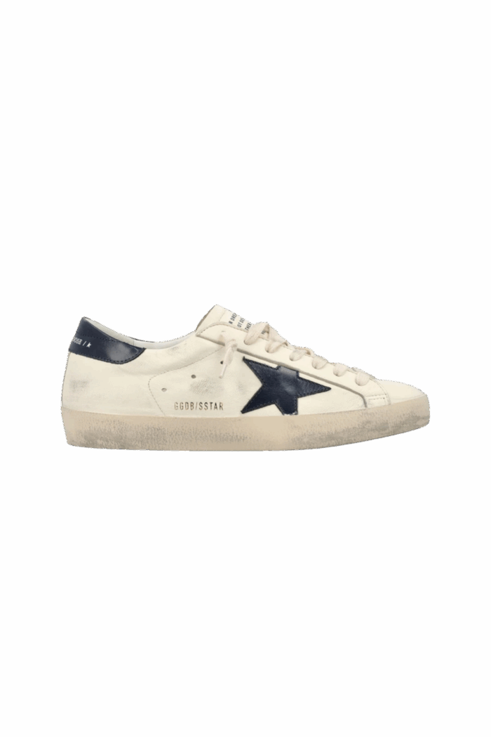 Sneakers Superstar Beige Bleu Nuit