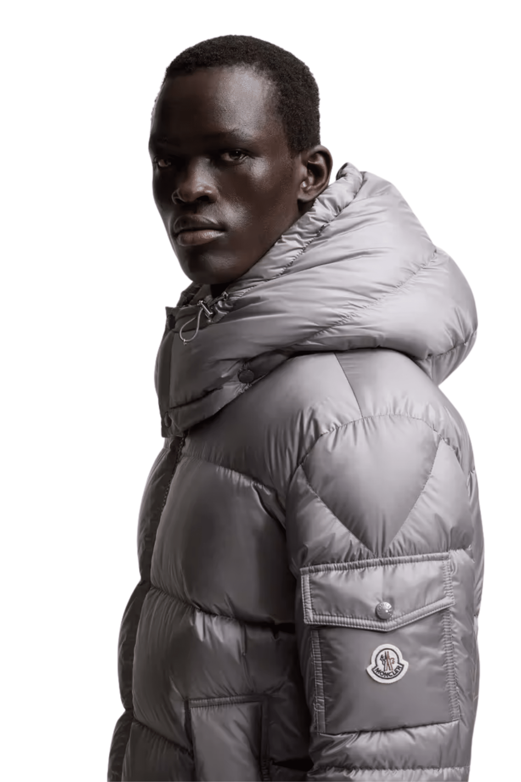 Doudoune Couyere Nylon Gris