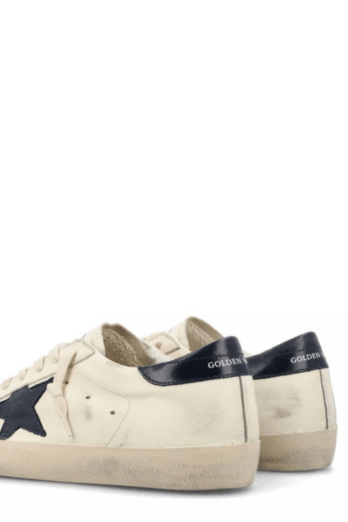 Sneakers Superstar Beige Bleu Nuit