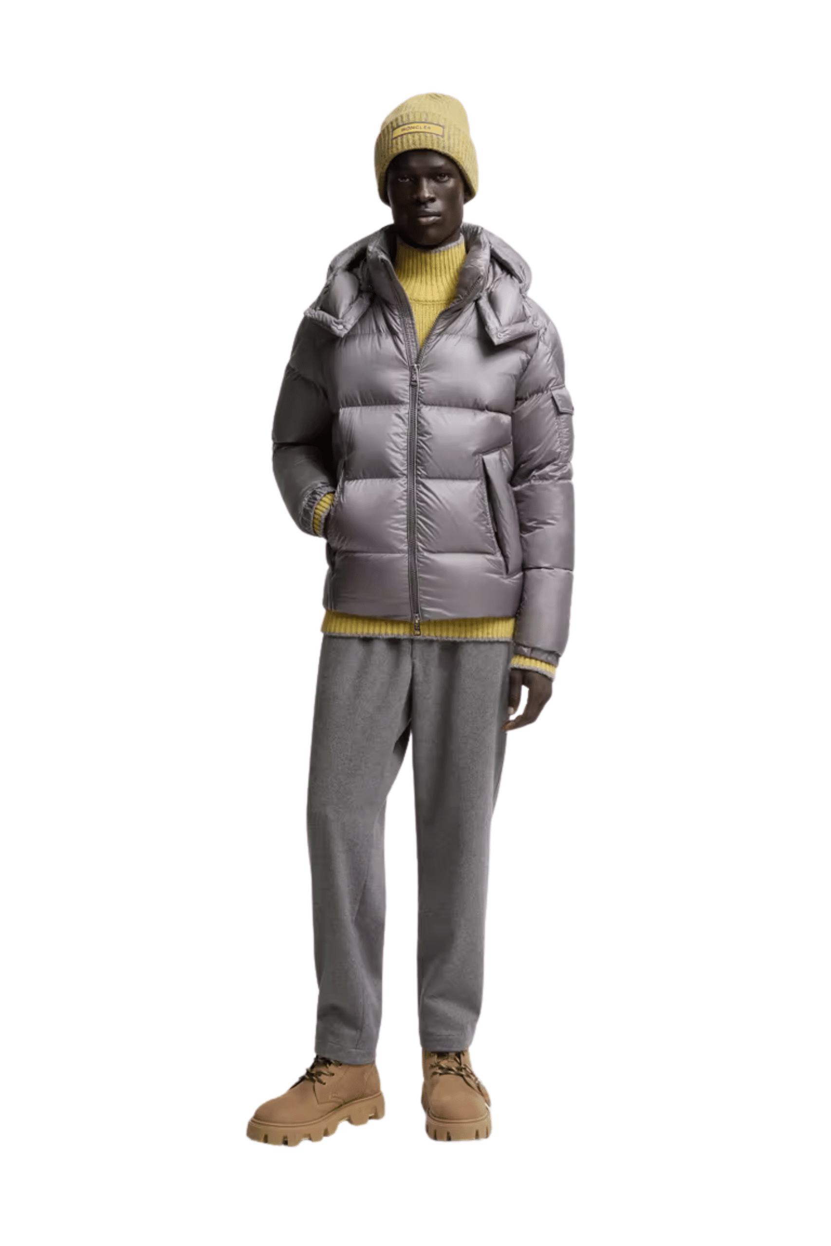 Doudoune Couyere Nylon Gris