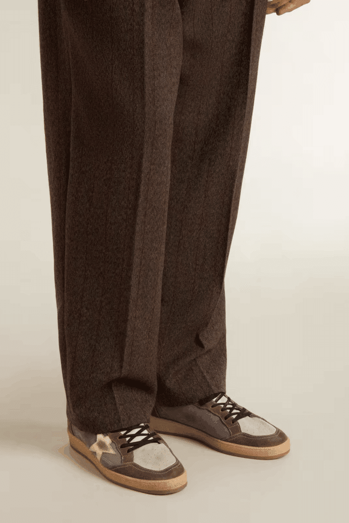 Sneakers Ballstar Gris Beige Marron