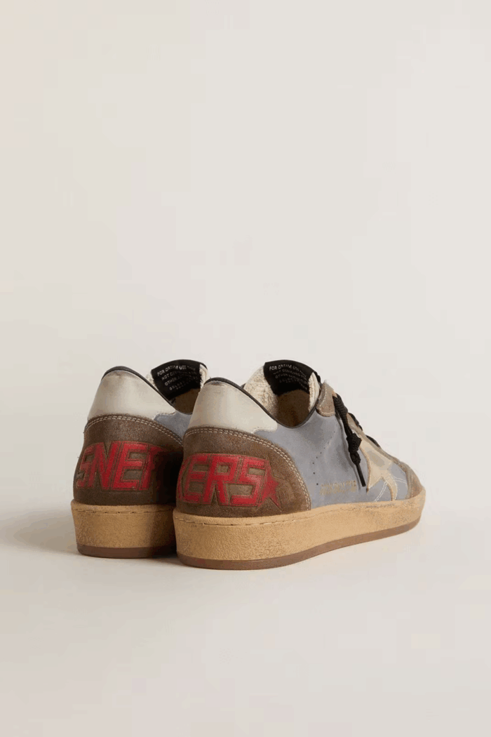 Sneakers Ballstar Gris Beige Marron