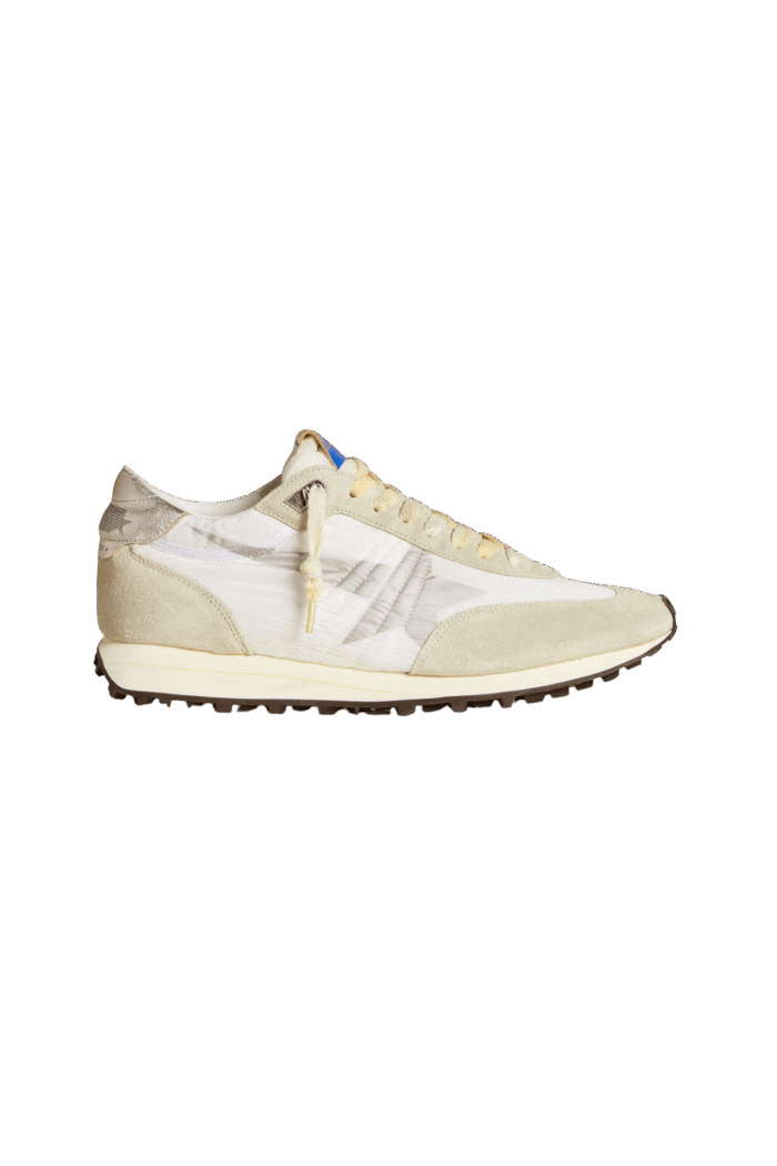 Sneakers Marathon Blanc Argent